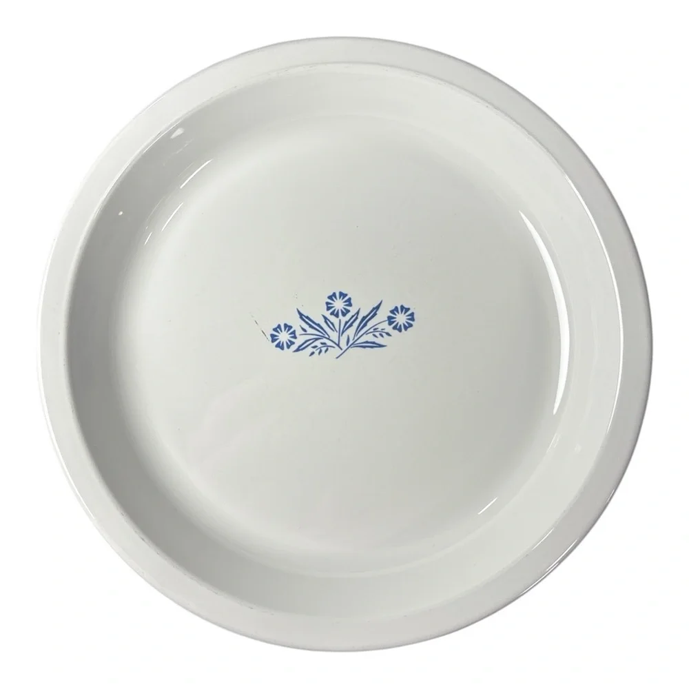 Vintage Corning Ware P-309 Blue Cornflower 9'' x 1.25 